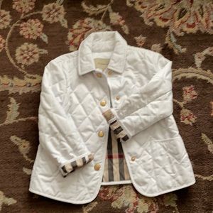 Authentic kids Burberry quilted jacket/coat